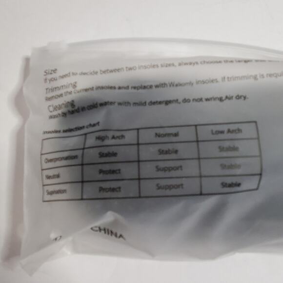 Orthotic Arch Support Women 12-12.5 Shoe Inserts Winter Faux Shearling Lined New - Picture 10 of 14